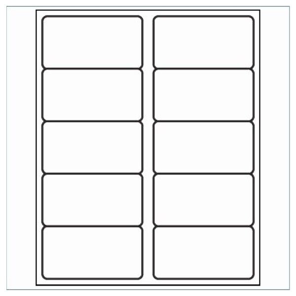 2" x 4" Shipping Label